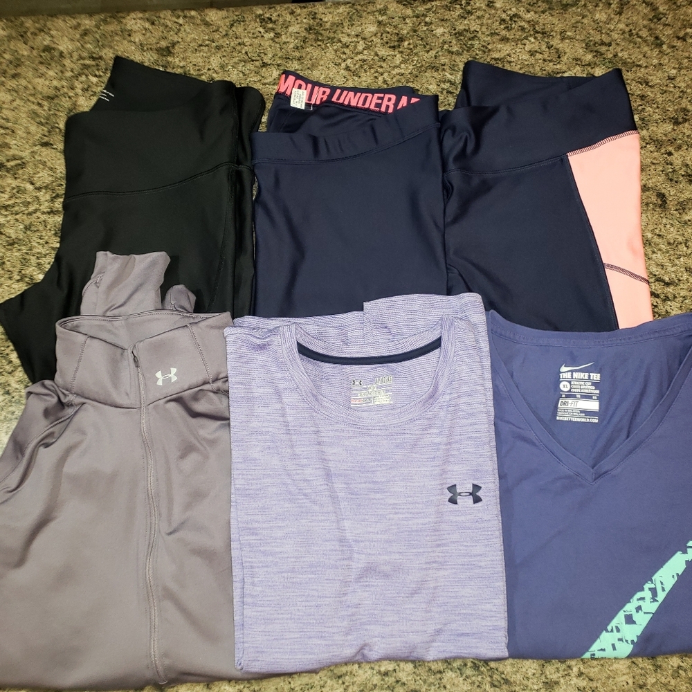 Womens Under Armour Lot XL